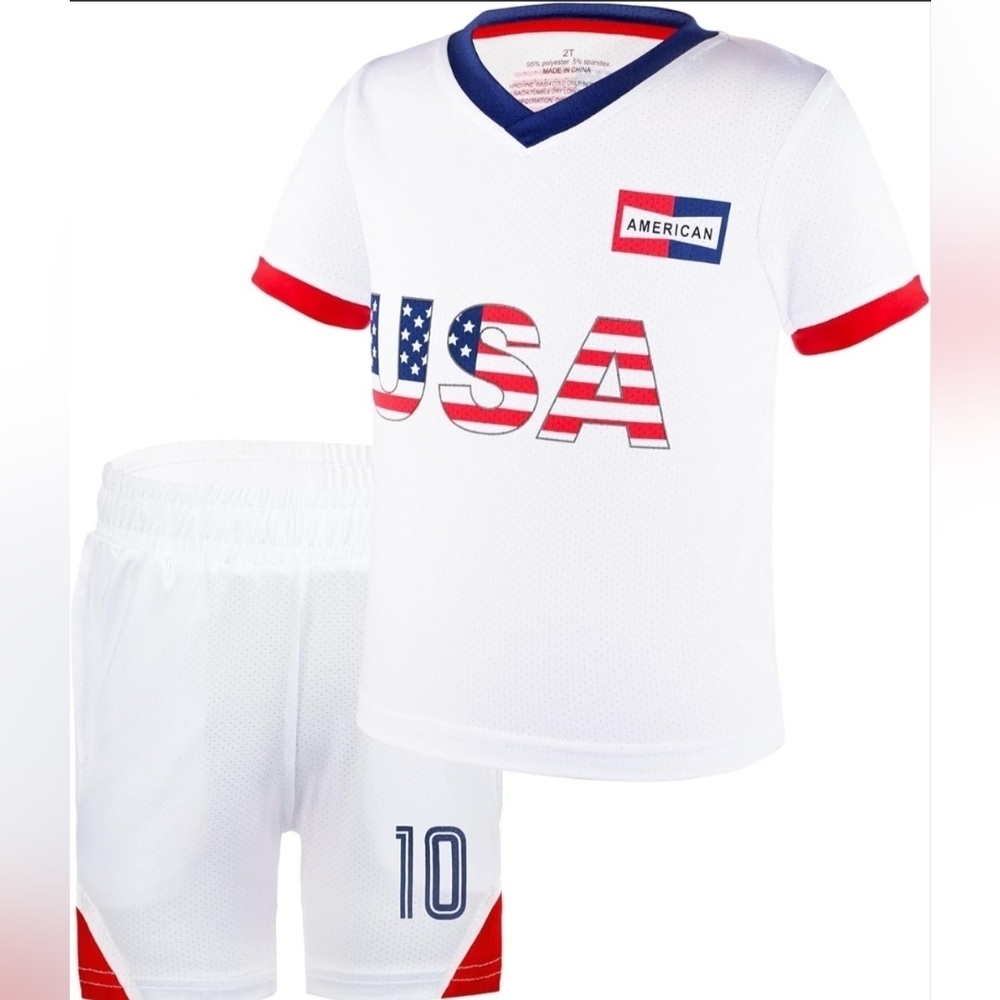 BB - USA Soccer Jersey Set 10 year old